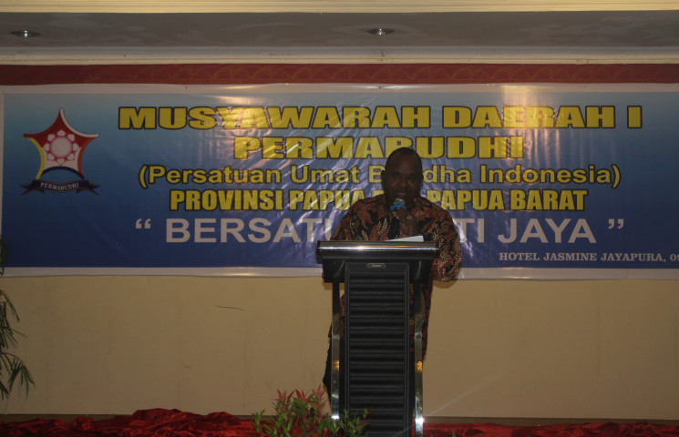 Umat Budha Papua Ikut Berperan Ciptakan Kedamaian